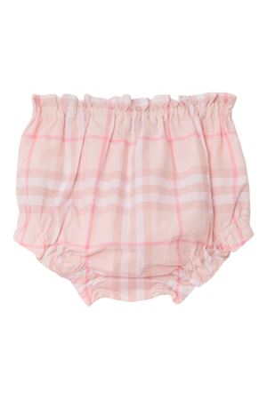 pink cotton dress BURBERRY KIDS | 8117519A2217